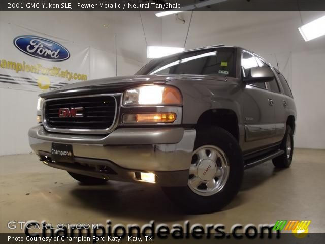 2001 GMC Yukon SLE in Pewter Metallic
