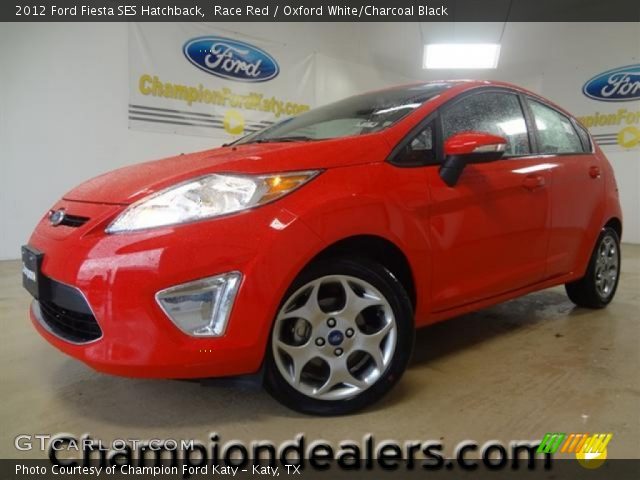 2012 Ford Fiesta SES Hatchback in Race Red
