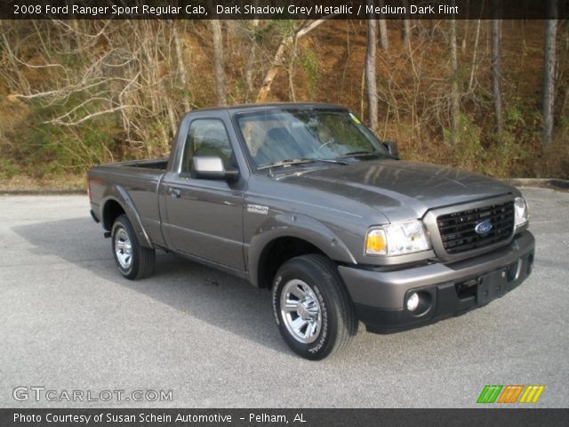 2008 Ford Ranger Sport Regular Cab in Dark Shadow Grey Metallic