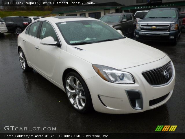 2012 Buick Regal GS in White Diamond Tricoat