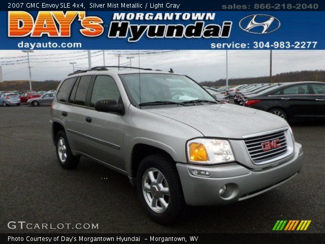 2007 GMC Envoy SLE 4x4 in Silver Mist Metallic