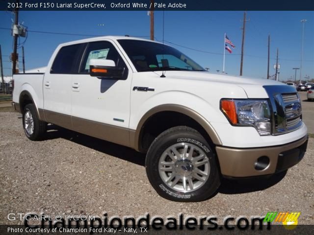 2012 Ford F150 Lariat SuperCrew in Oxford White