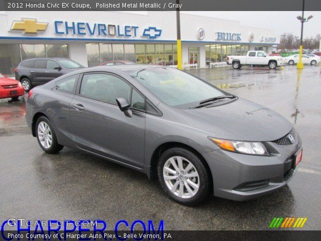 2012 Honda Civic EX Coupe in Polished Metal Metallic