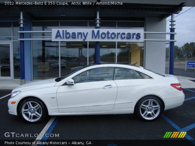 2012 Mercedes-Benz E 350 Coupe in Arctic White