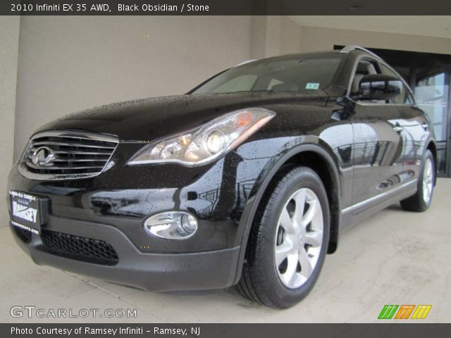 2010 Infiniti EX 35 AWD in Black Obsidian