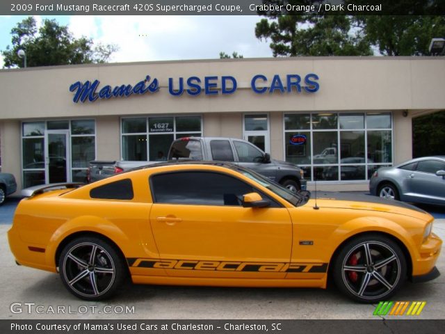 2009 Ford Mustang Racecraft 420S Supercharged Coupe in Grabber Orange