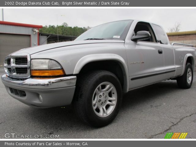 2002 Dodge Dakota Club Cab in Bright Silver Metallic
