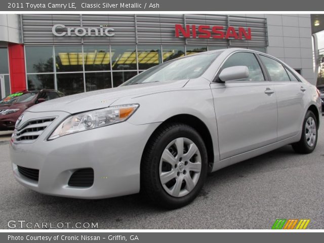 2011 Toyota Camry LE in Classic Silver Metallic