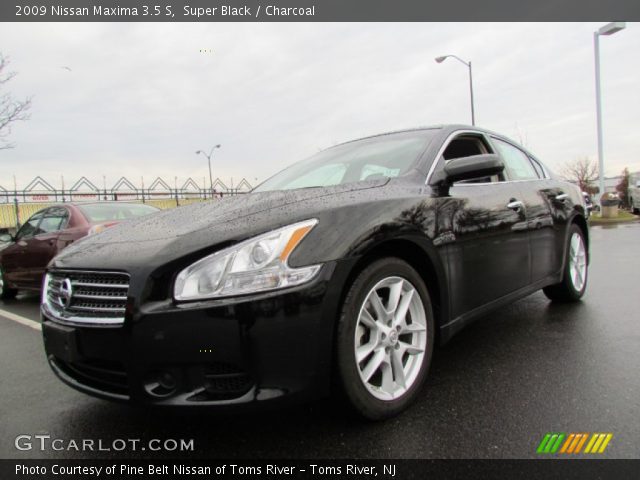2009 Nissan Maxima 3.5 S in Super Black