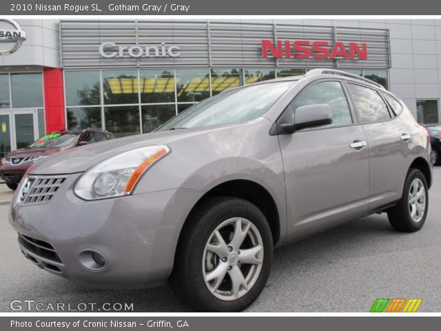 2010 Nissan Rogue SL in Gotham Gray