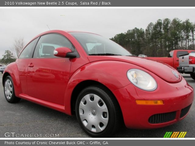 2010 Volkswagen New Beetle 2.5 Coupe in Salsa Red