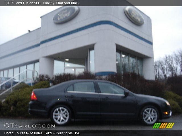 2012 Ford Fusion SEL in Black