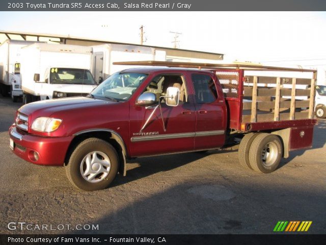 2003 Toyota Tundra SR5 Access Cab in Salsa Red Pearl