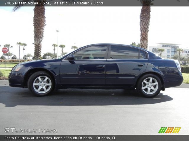 2006 Nissan Altima 2.5 SL in Majestic Blue Metallic