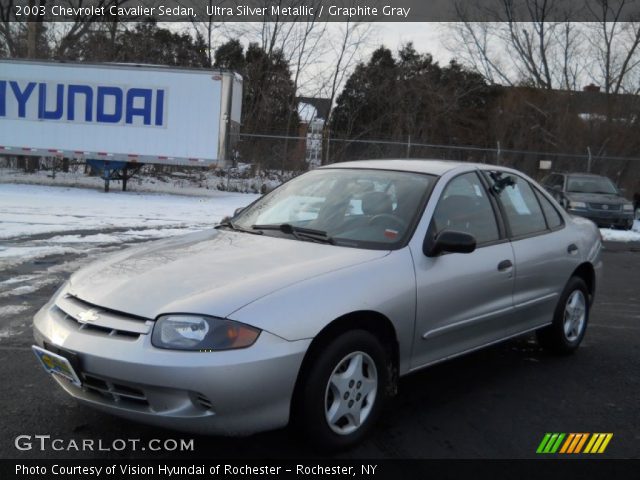 2003 Chevrolet Cavalier Sedan in Ultra Silver Metallic