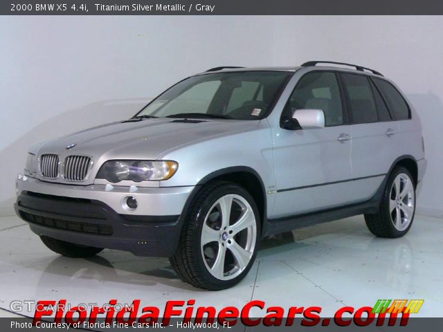 2000 BMW X5 4.4i in Titanium Silver Metallic