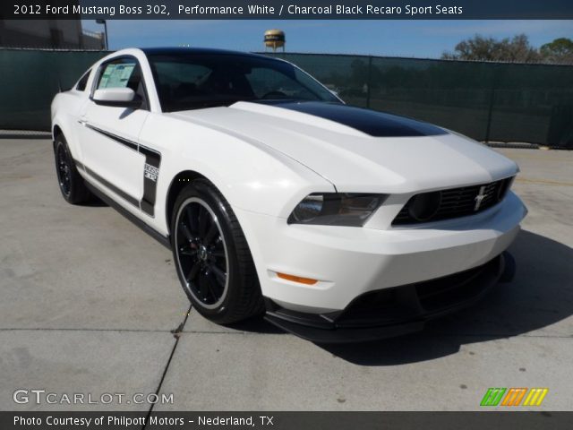 2012 Ford Mustang Boss 302 in Performance White