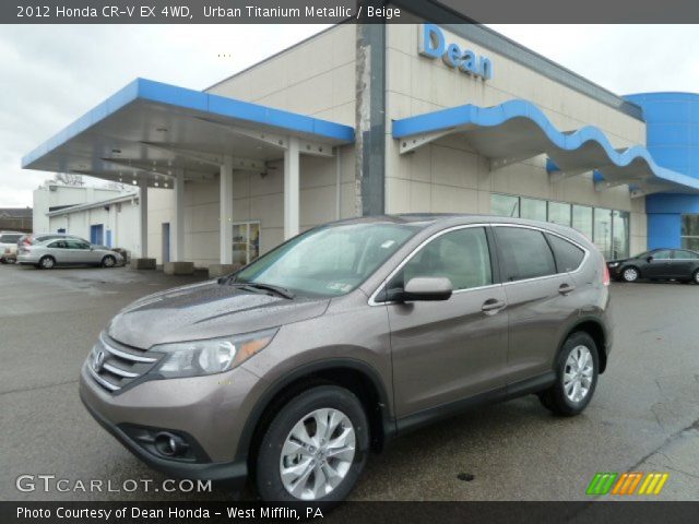 2012 Honda CR-V EX 4WD in Urban Titanium Metallic