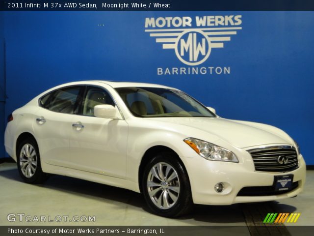 2011 Infiniti M 37x AWD Sedan in Moonlight White