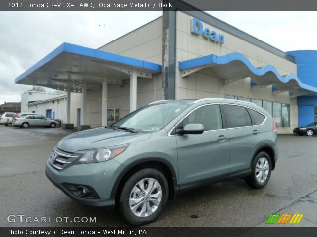 2012 Honda CR-V EX-L 4WD in Opal Sage Metallic