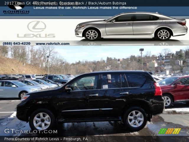 2012 Lexus GX 460 Premium in Obsidian Black