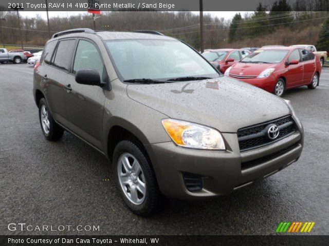 2011 Toyota RAV4 I4 4WD in Pyrite Metallic