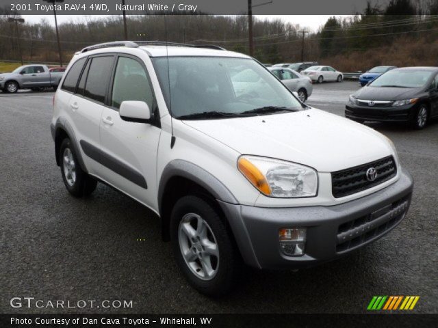 2001 Toyota RAV4 4WD in Natural White