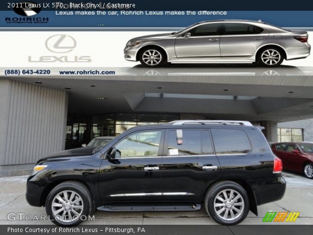 2011 Lexus LX 570 in Black Onyx