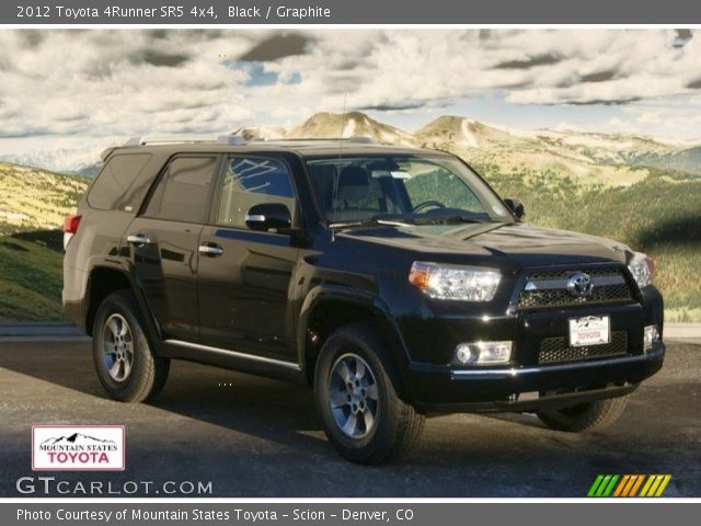 2012 Toyota 4Runner SR5 4x4 in Black
