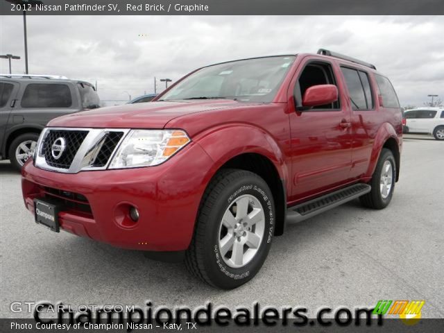 2012 Nissan Pathfinder SV in Red Brick