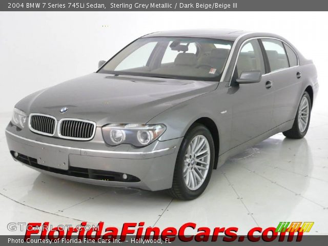 2004 BMW 7 Series 745Li Sedan in Sterling Grey Metallic