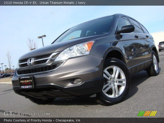 2010 Honda CR-V EX in Urban Titanium Metallic