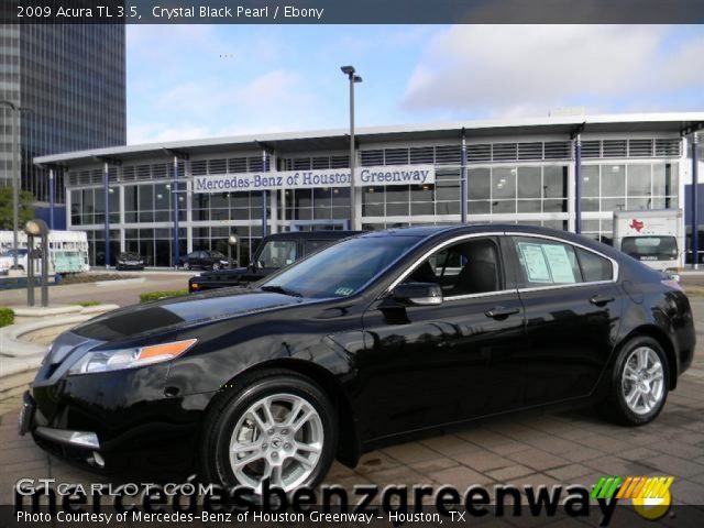 2009 Acura TL 3.5 in Crystal Black Pearl