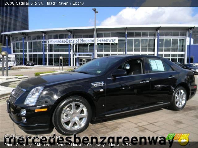 2008 Cadillac STS V6 in Black Raven