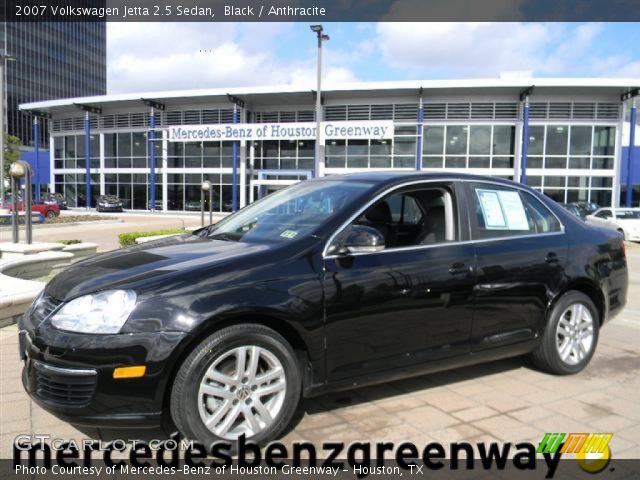 2007 Volkswagen Jetta 2.5 Sedan in Black