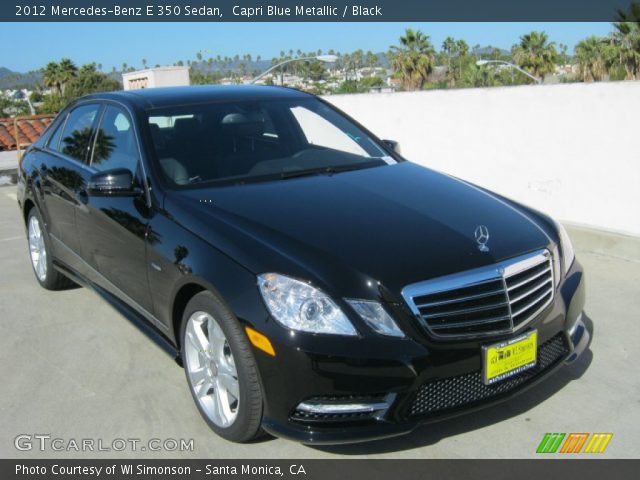 2012 Mercedes-Benz E 350 Sedan in Capri Blue Metallic