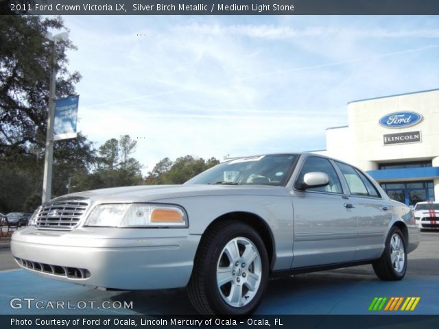 2011 Ford Crown Victoria LX in Silver Birch Metallic
