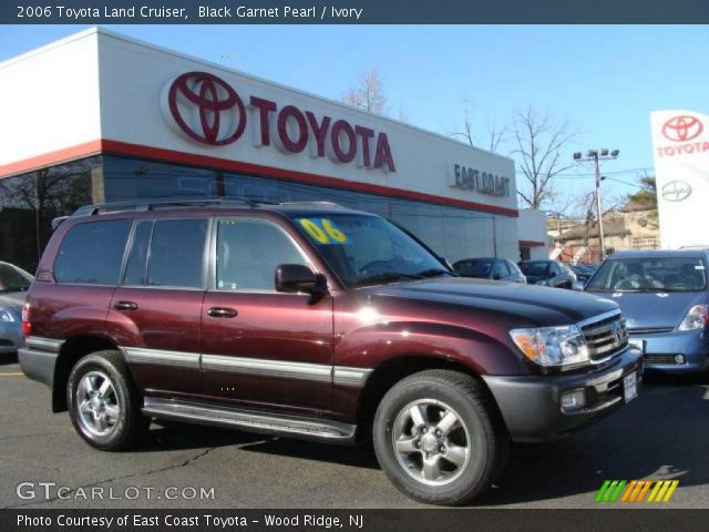2006 Toyota Land Cruiser  in Black Garnet Pearl