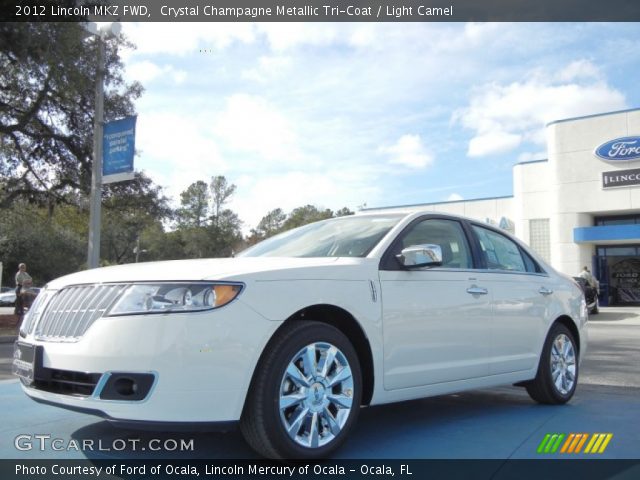 2012 Lincoln MKZ FWD in Crystal Champagne Metallic Tri-Coat