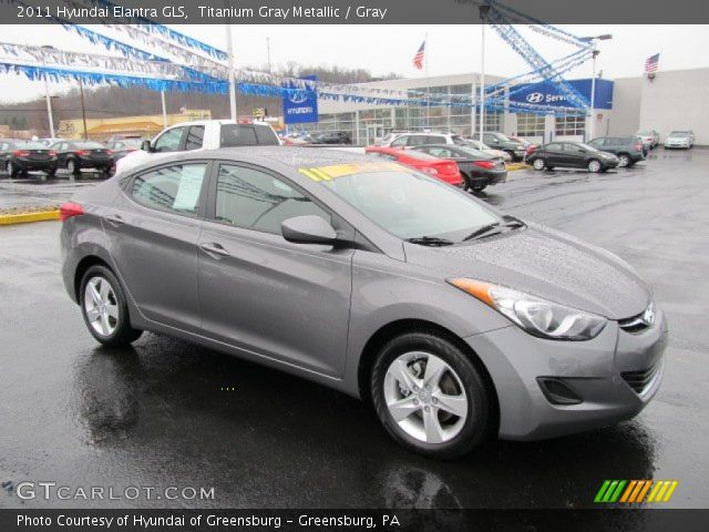 2011 Hyundai Elantra GLS in Titanium Gray Metallic