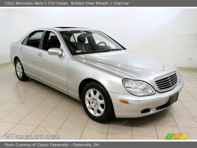 2002 Mercedes-Benz S 500 Sedan in Brilliant Silver Metallic