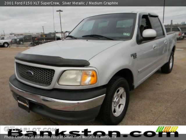 2001 Ford F150 XLT SuperCrew in Silver Metallic