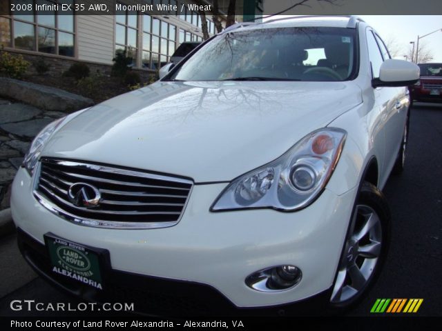2008 Infiniti EX 35 AWD in Moonlight White
