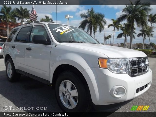 2011 Ford Escape XLT in White Suede