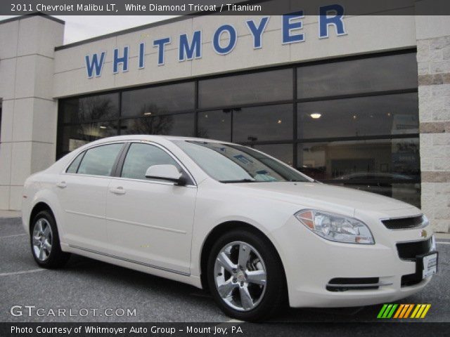 2011 Chevrolet Malibu LT in White Diamond Tricoat