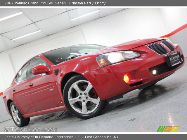 2007 Pontiac Grand Prix GXP Sedan in Crimson Red