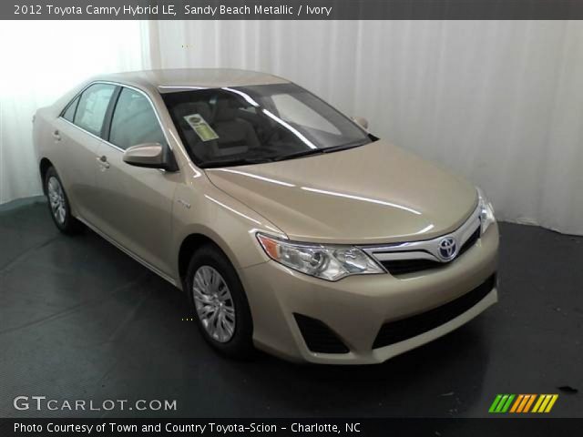 2012 Toyota Camry Hybrid LE in Sandy Beach Metallic