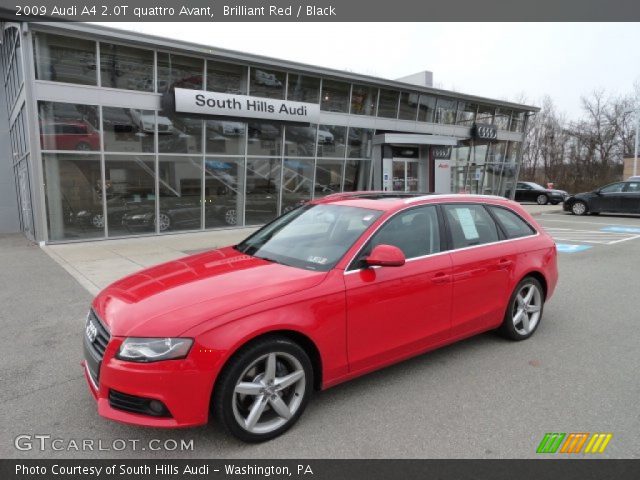 2009 Audi A4 2.0T quattro Avant in Brilliant Red