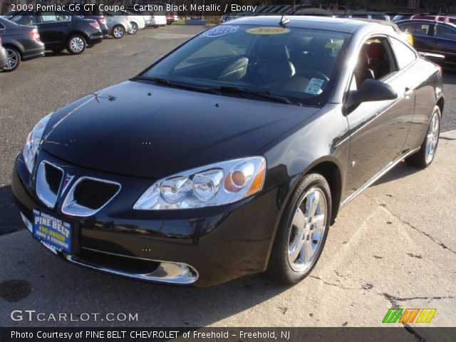 2009 Pontiac G6 GT Coupe in Carbon Black Metallic