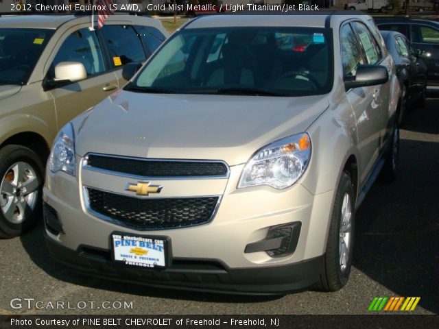 2012 Chevrolet Equinox LS AWD in Gold Mist Metallic